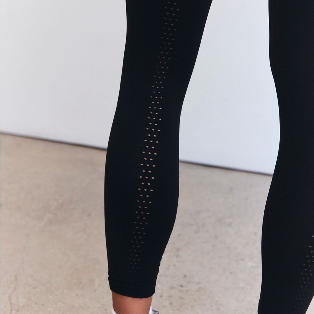Free People Movement Women's Black Leggings - Picture 3 of 4